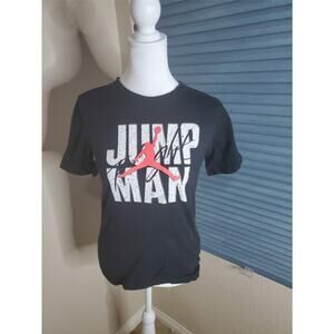 Jump Man T-Shirt Womans Top Size L